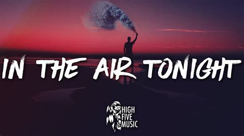 in the air tonight release date.